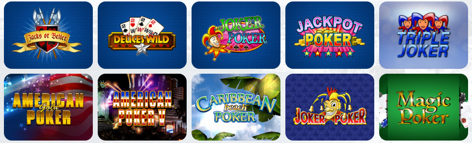 Video Poker WINSpark CASINO