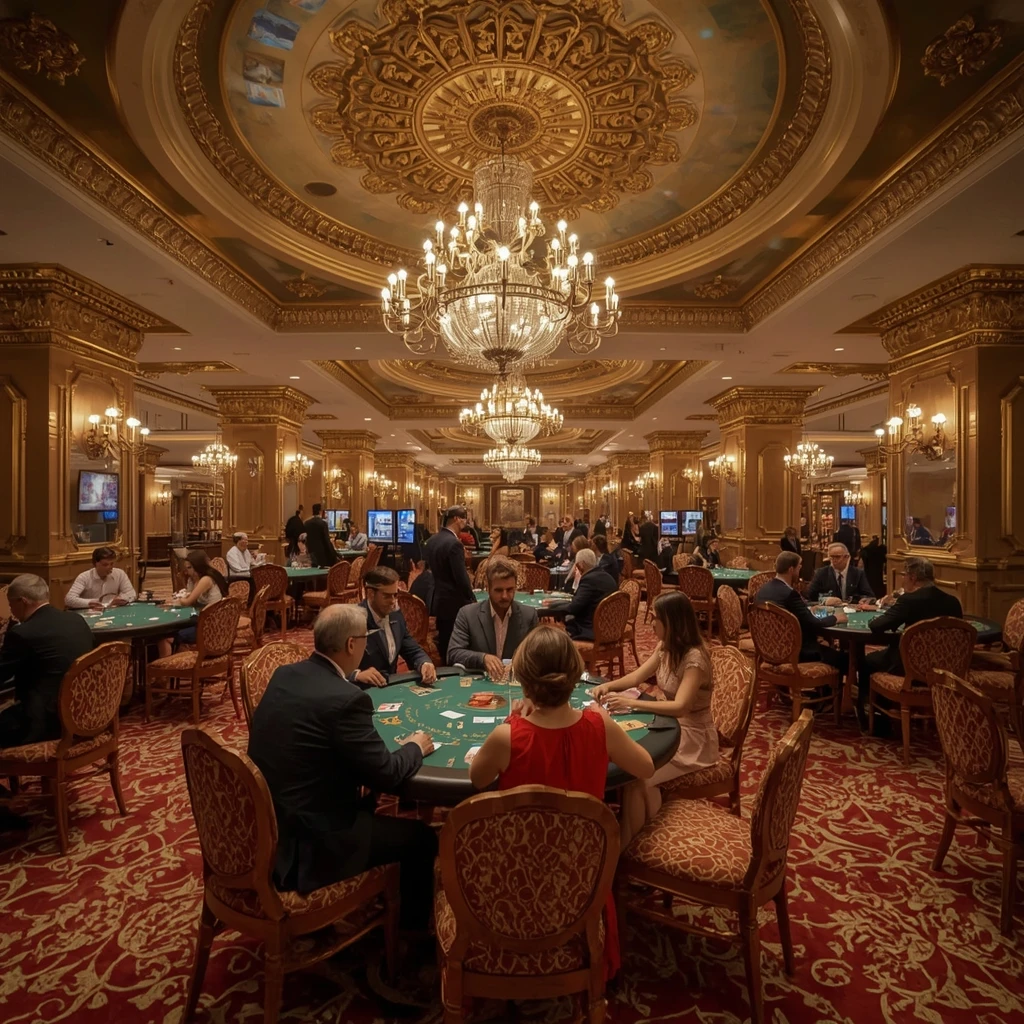 VIP casino gaming room Winspark Casino